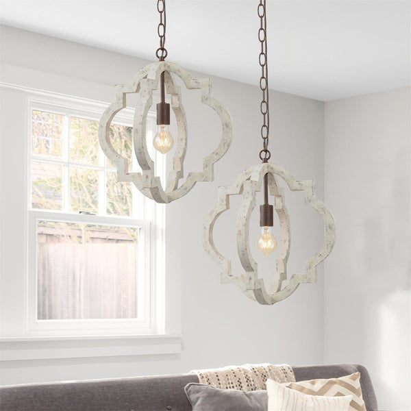 Timeless Curated Iron & Glass Chandelier