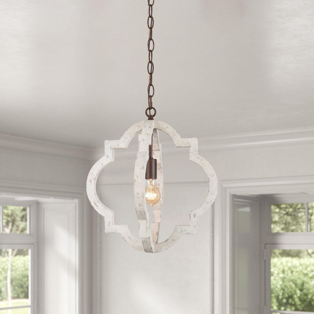 Timeless Curated Iron & Glass Chandelier