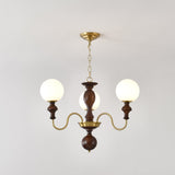 Modern Globe Chandelier – Ambient Illumination in Luxury Interior Setting View 16