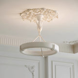 Tinsley Plaster Chandelier – Handcrafted Material Texture and Detail View