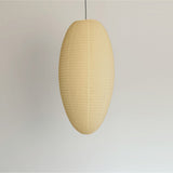 Tomoe Paper Curated Washi Paper Pendant Light – Dia 38cm x H 80cm  ∅ 14.9 x H 31.5 finish configuration #1 #2