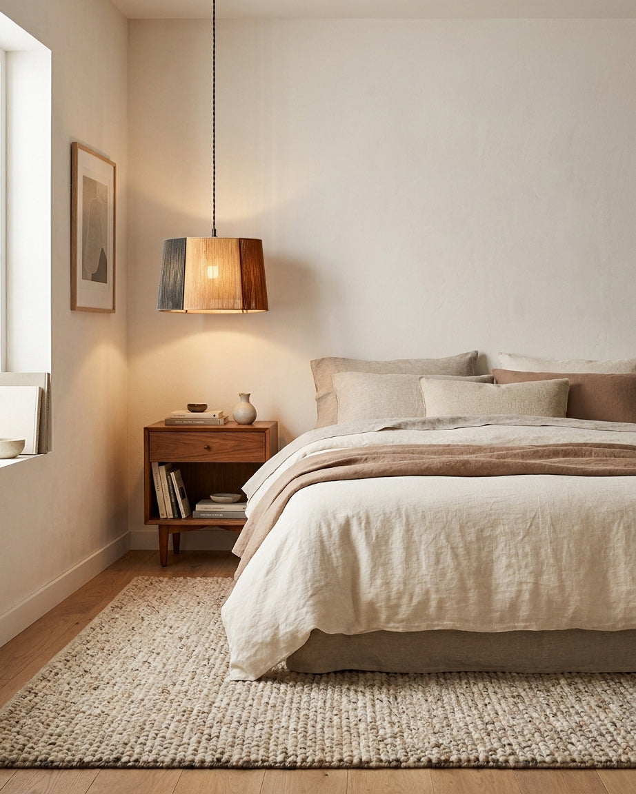 Modern Tiera Pendant Light – Handcrafted Material Texture and Detail View
