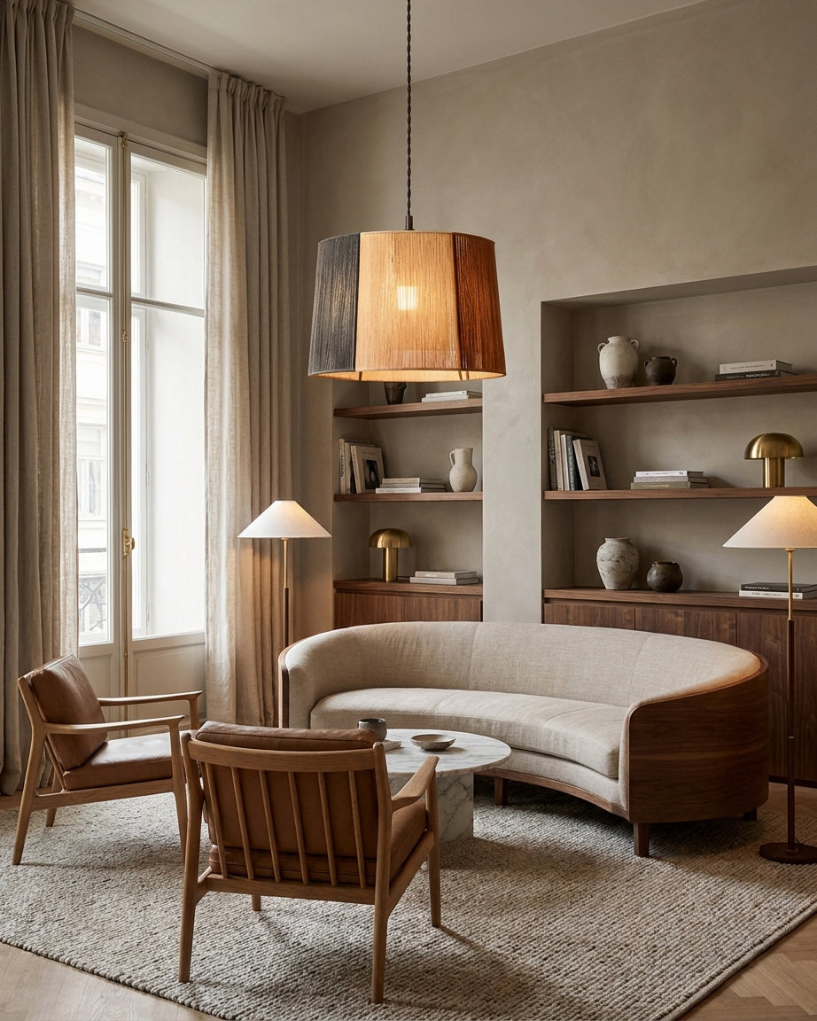 Modern Tiera Pendant Light – Ambient Illumination in Luxury Interior Setting View 12