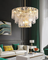 Traditional Classic Metal Chandelier – Ambient Illumination in Luxury Interior Setting View 8
