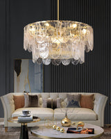 Traditional Classic Metal Chandelier – Ambient Illumination in Luxury Interior Setting View 9