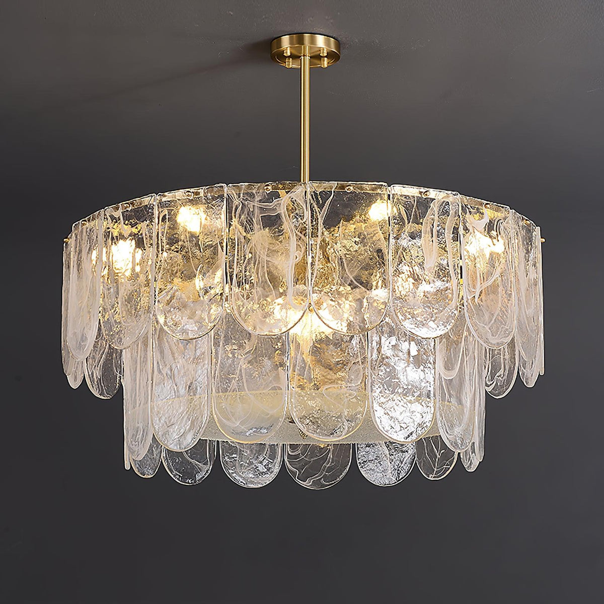 Traditional Classic Metal Chandelier – Ambient Illumination in Luxury Interior Setting View 14
