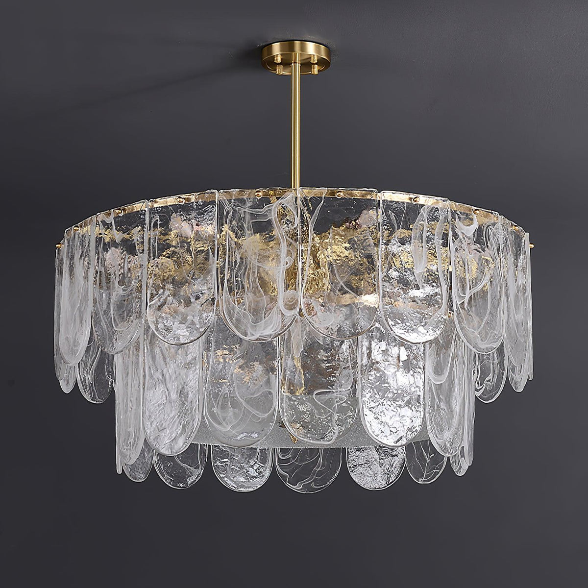 Traditional Classic Metal Chandelier – Ambient Illumination in Luxury Interior Setting View 15
