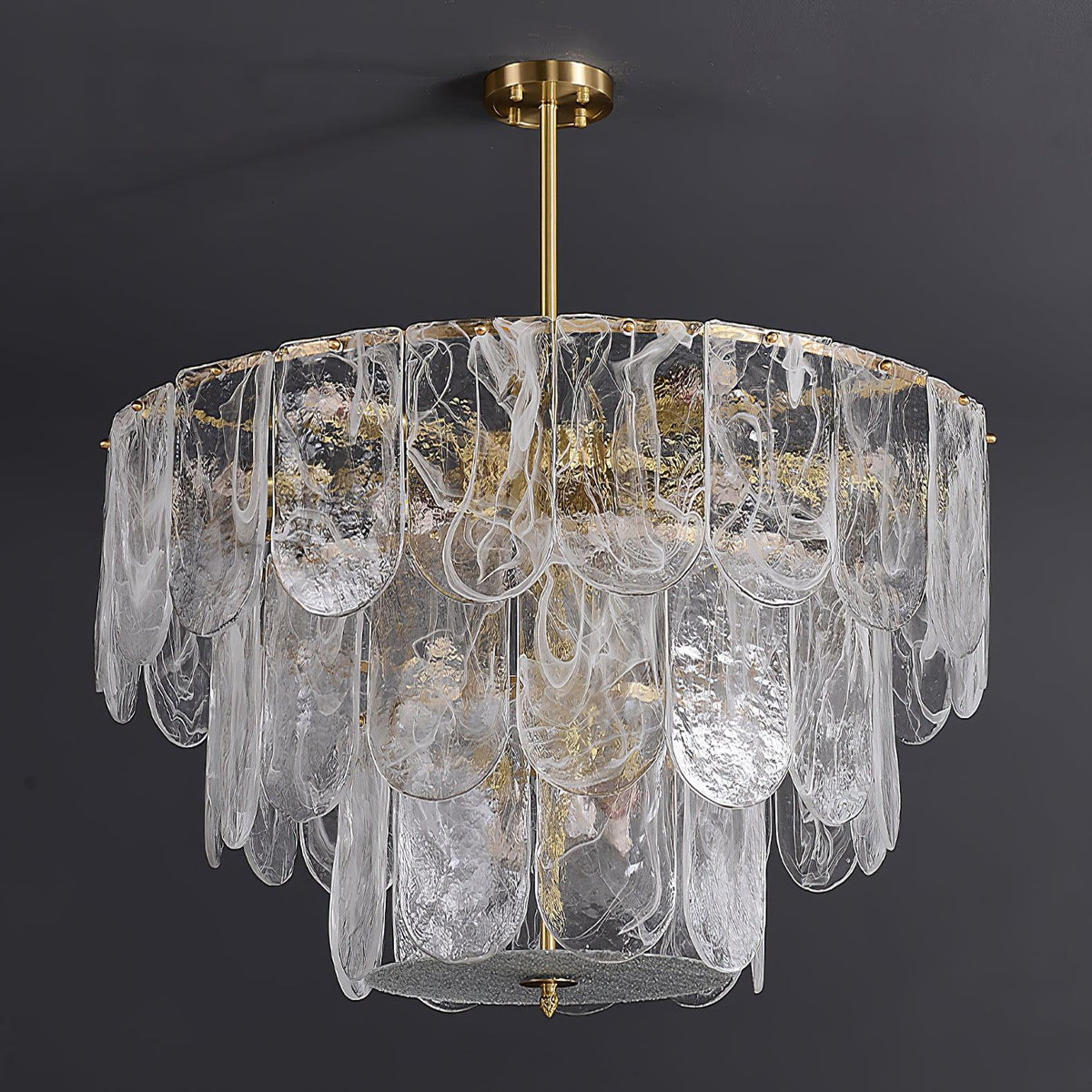 Traditional Classic Metal Chandelier – Ambient Illumination in Luxury Interior Setting View 16