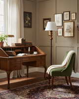 Triad Peak Curated Solid Hardwood Floor Lamp – dimensional scale reference