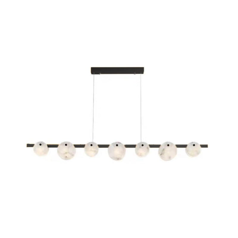 Trinidad Dining Room Alabaster Curated Alabaster – 5 Heads L 39.4 x H 5.9  L 100cm x H 15cm finish configuration
