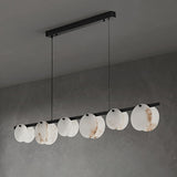 Trinidad Dining Room Alabaster Curated Alabaster – side angled contour profile