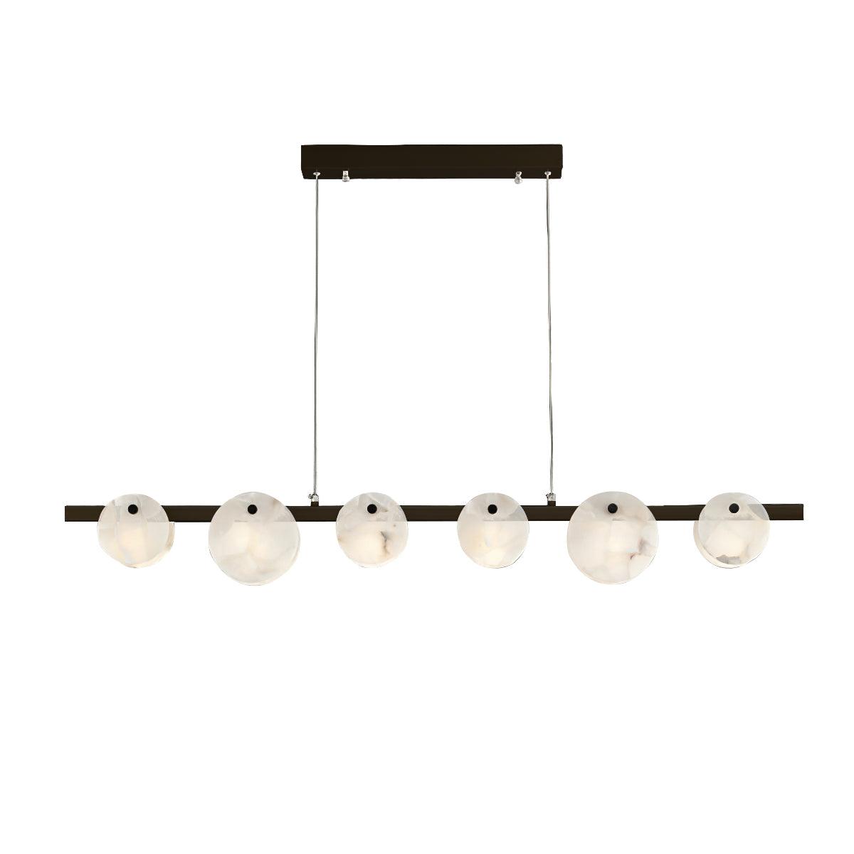 Trinidad Dining Room Alabaster Curated Alabaster – handcrafted surface texture #1