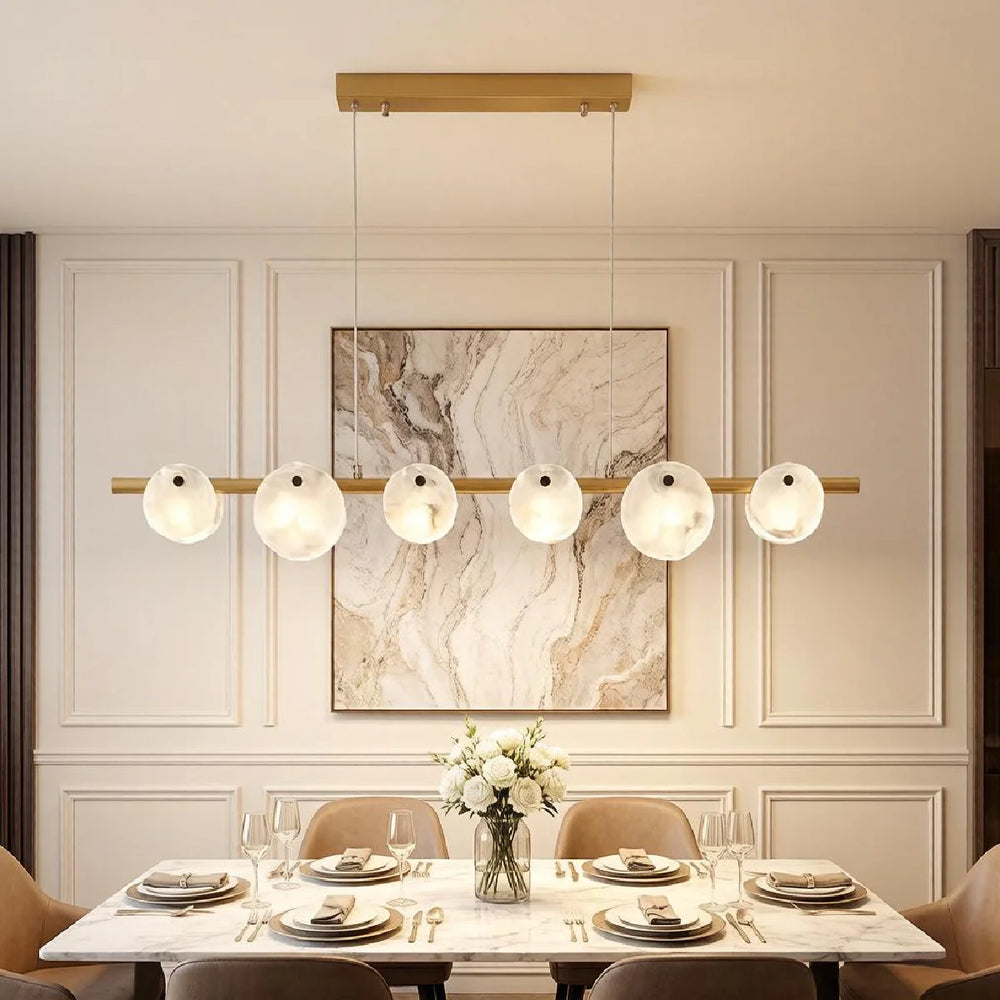 Trinidad Linear Disc Chandelier