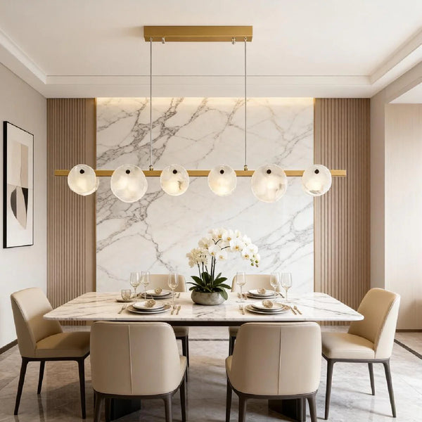 Trinidad Linear Disc Chandelier