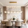 Trinidad Linear Disc Chandelier
