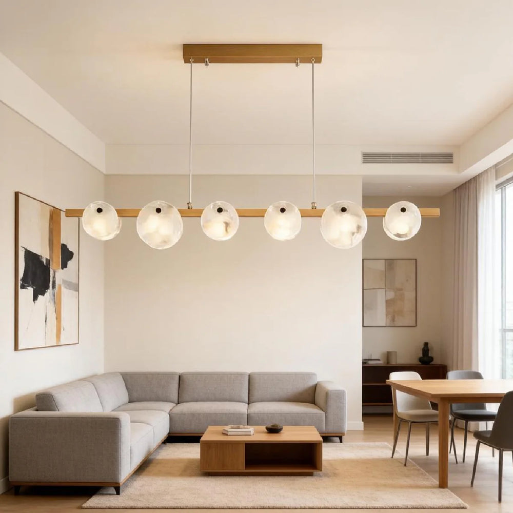 Trinidad Linear Disc Chandelier