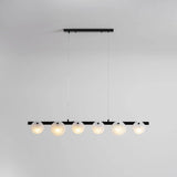 Spanish Alabaster Chandelier View 9 | Natural Spanish Alabaster Trinidad Linear Disc Chandelier | Modern Luxury Lighting | JINSHE | JINSHE