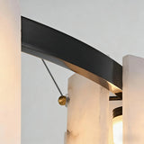 Spanish Alabaster Chandelier View 14 | Natural Spanish Alabaster Trinidad Rhombus Chandelier | Modern Luxury Lighting | JINSHE | JINSHE