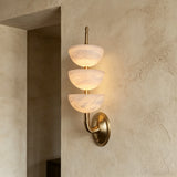 JINSHE All copper three-layer Spanish alabaster wall lamp Wall Lamp - product image