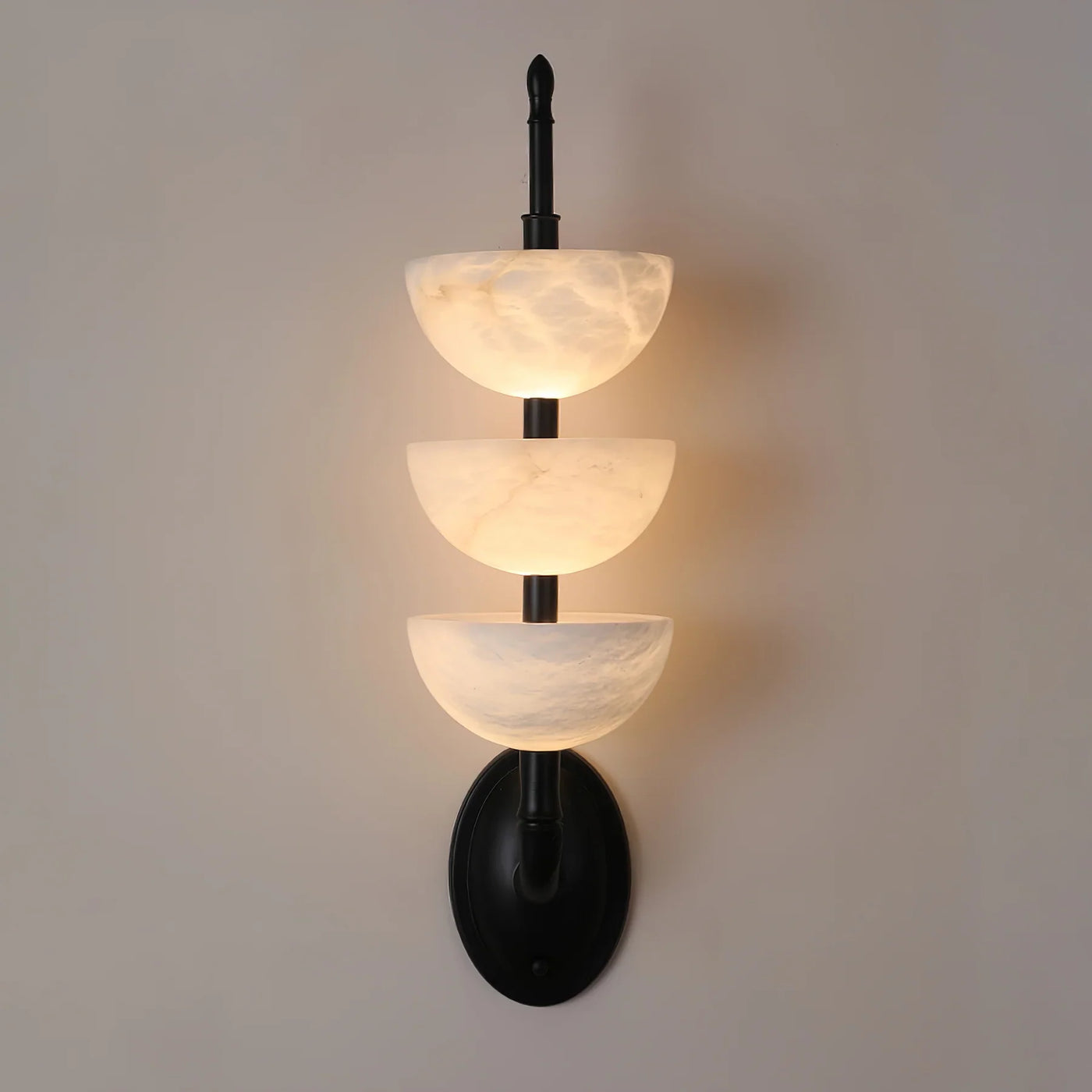 JINSHE All copper three-layer Spanish alabaster wall lamp Wall Lamp - product image