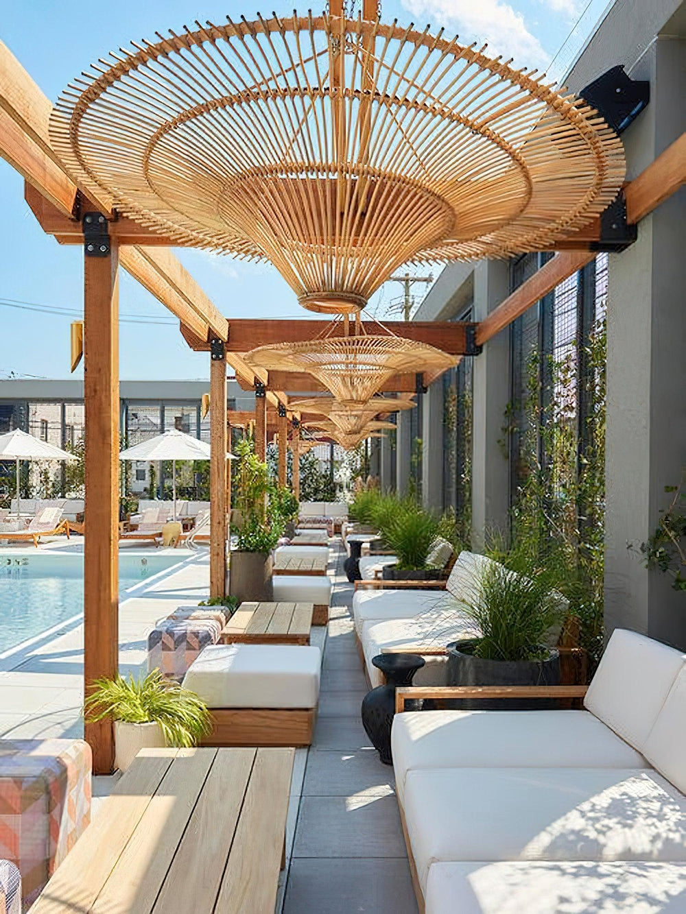 Troy Lighting Costa Mesa Curated Woven Rattan Ch