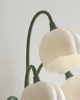 Tulivelle Curated Optical Acrylic Wall Sconce – side angled contour profile