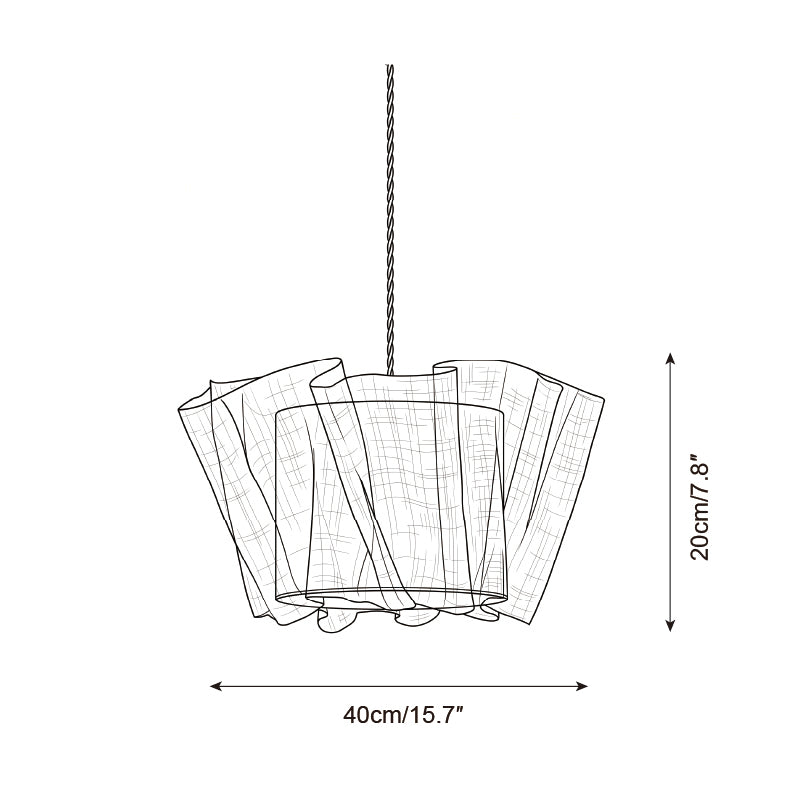 Tullora Curated Iron & Glass Pendant Light