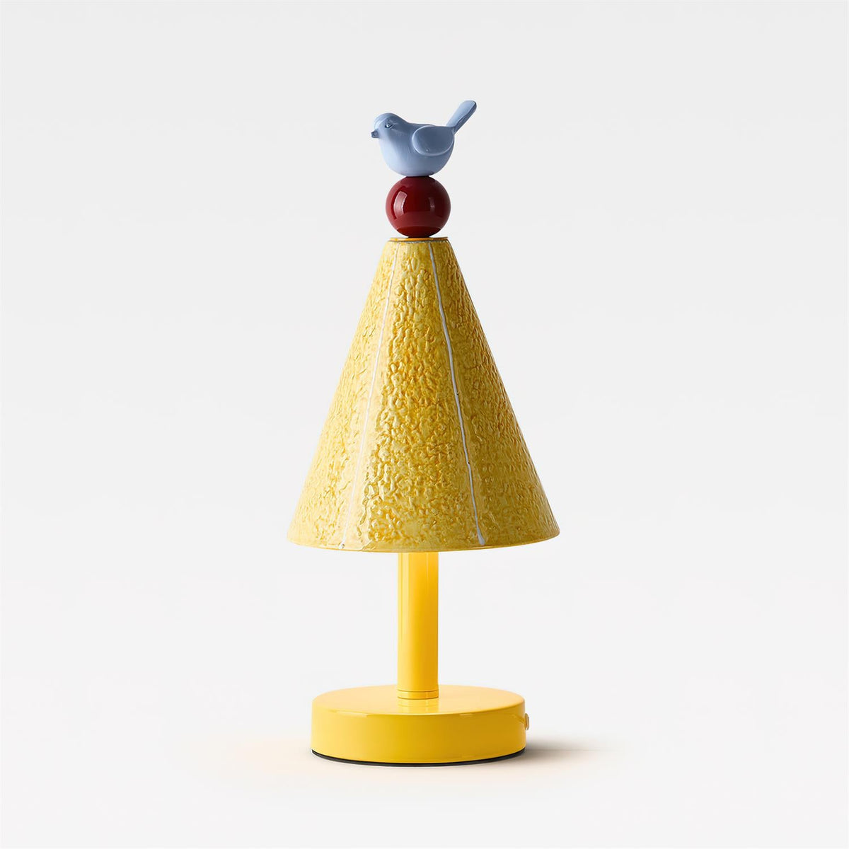 Tweetie Curated Hand-Thrown Ceramic Table Lamp – handcrafted surface texture