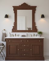 Twilight Pin Curated Iron & Glass Wall Sconce – architectural ceiling profile