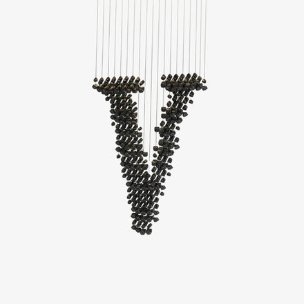 Charcoal Model V Chandelier