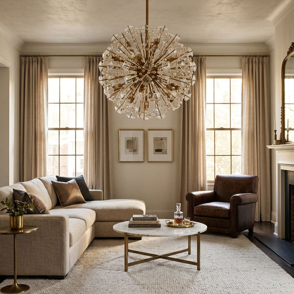 Dickinson Curated K9 Bohemian Crystal Chandelier