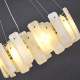 Spanish Alabaster Chandelier View 12 | Vakker Alabaster Halo Chandelier | JINSHE | JINSHE
