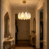 Spanish Alabaster Chandelier View 8 | Vakker Alabaster Halo Chandelier | JINSHE | JINSHE