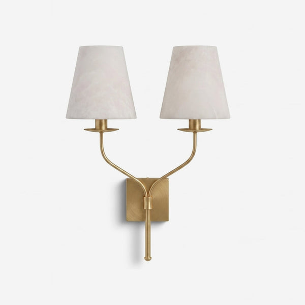 Valenora Alabaster Curated Alabaster Wall Sconce