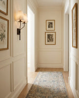 Valenora Alabaster Curated Alabaster Wall Sconce – dimensional scale reference