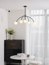 Valentina Arc Curated Mouth-Blown Frosted Glass – structural canopy joint detail