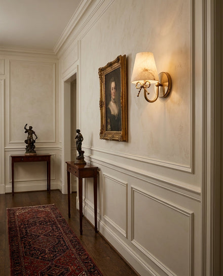 Valerine Alabaster Wall Sconce
