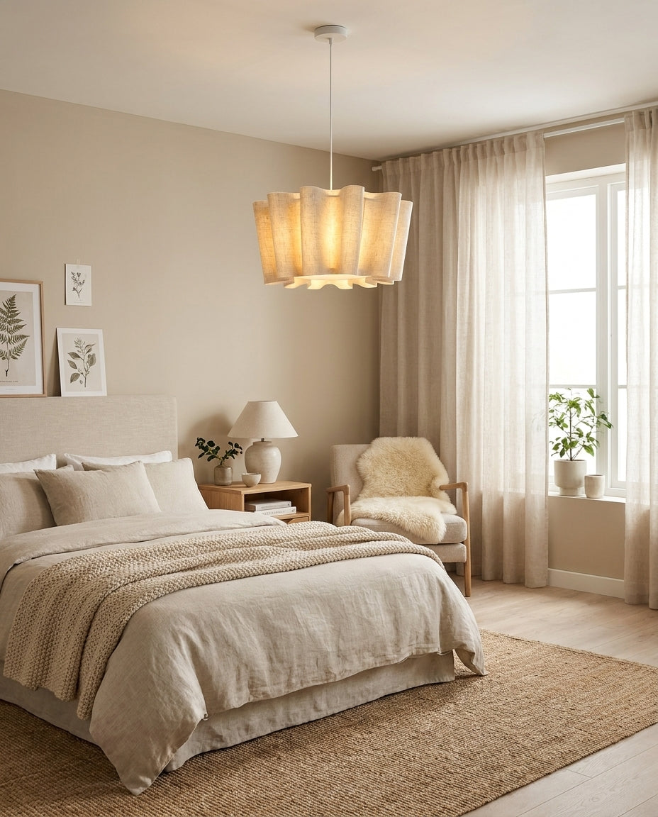 Valerisse Curated Iron & Glass Pendant Light