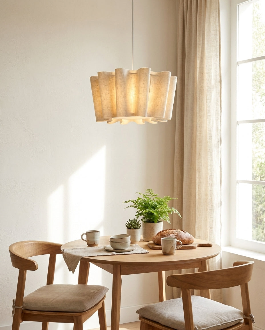 Valerisse Curated Iron & Glass Pendant Light