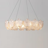 Valery Curated Mouth-Blown Frosted Glass Chandel – ∅ 31.5 x H 7.8  Dia 80cm x H 20cm finish configuration