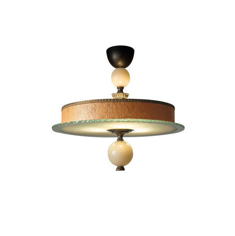 Valnero Curated Mouth-Blown Frosted Glass Flush – Dia 26cm x H 33cm  ∅ 10.2 x H 12.9 finish configuration