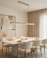 Valtorin Curated Yellow Travertine Chandelier – dimensional scale reference