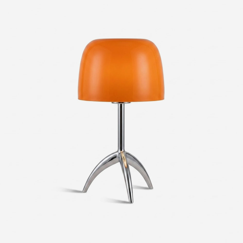 Vareon Curated Mouth-Blown Frosted Glass Table L – Mouth-Blown Frosted Glass Table Lamp
