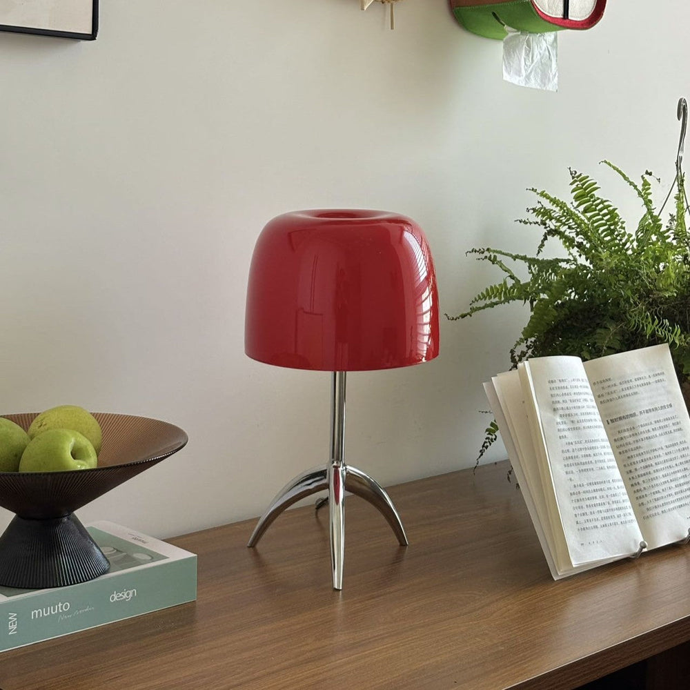 Vareon Curated Mouth-Blown Frosted Glass Table L