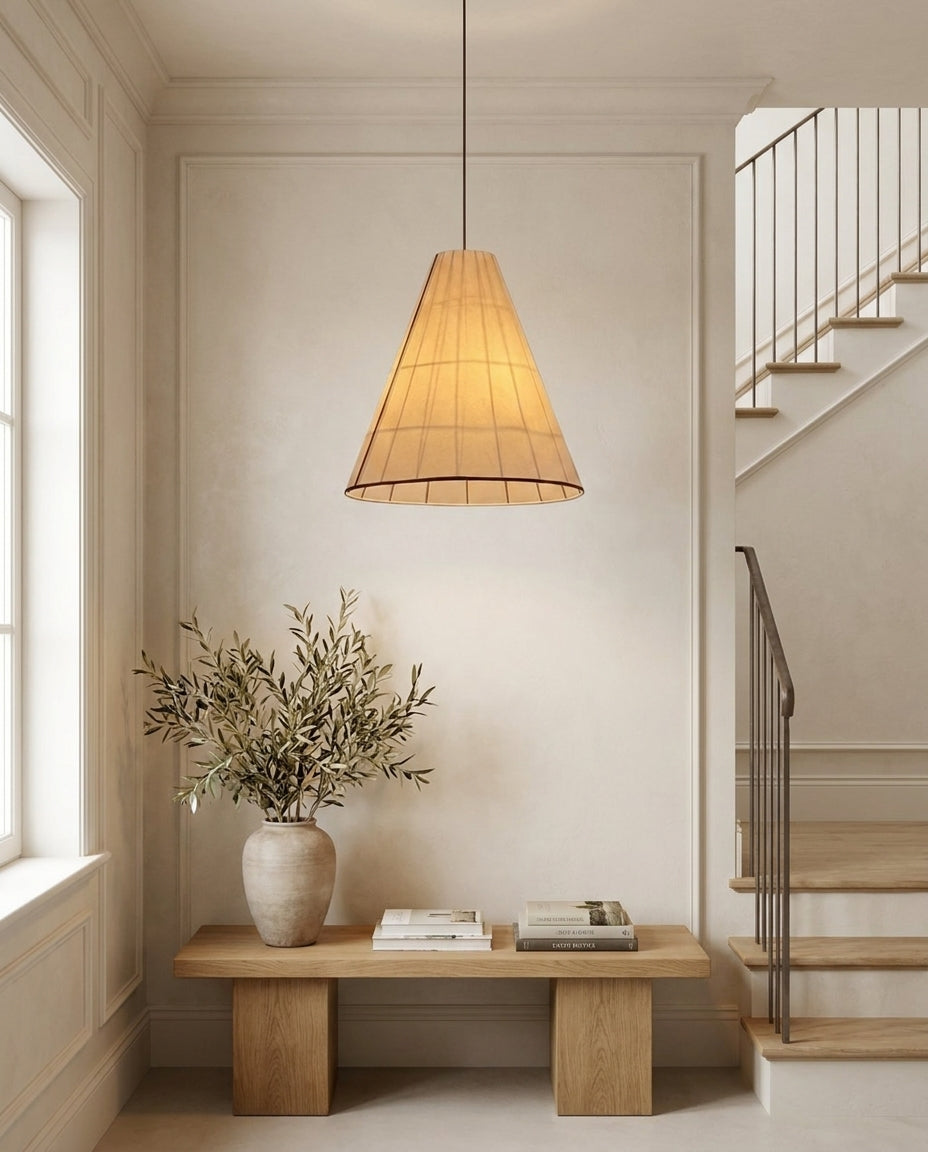 Vellmont Curated Finished Iron Pendant Light – architectural ceiling profile