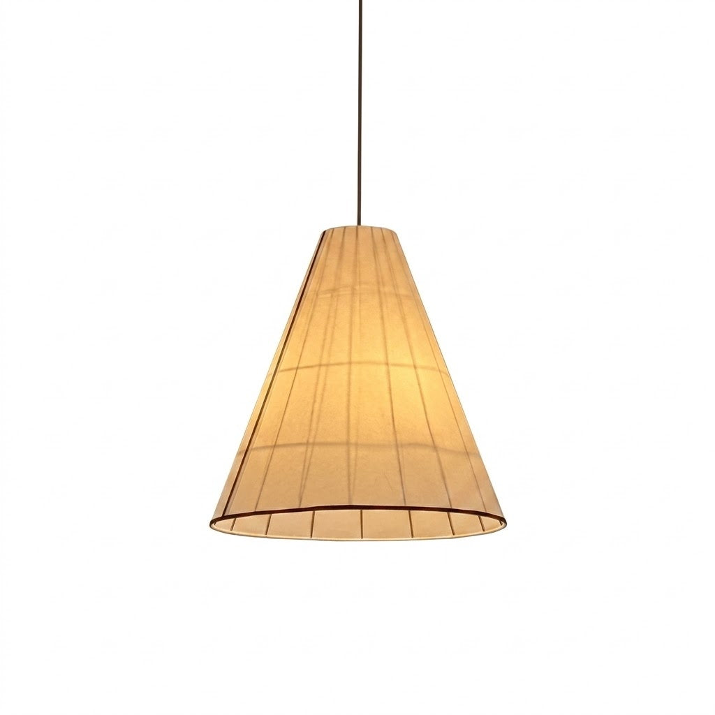 Vellmont Curated Finished Iron Pendant Light – side angled contour profile
