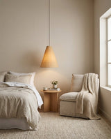 Vellmont Curated Finished Iron Pendant Light – spatial dining room perspective