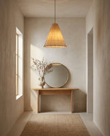Finished Iron craftsmanship detail on Vellmont Curated Finished Iron Pendant Light
