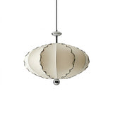 Velmira Curated Iron & Glass Pendant Light – macro detail view #1