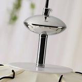 Velmira Curated Iron & Glass Pendant Light – spatial dining room perspective